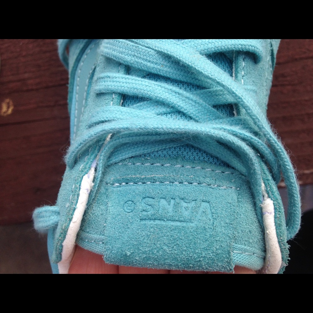 Vans, old school, teal team shoes⚡️ - Picture 2 of 4